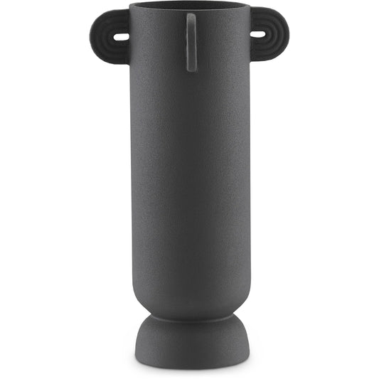Happy 40 Tube Vase by Currey and Company. Made from ceramic in a modern style.