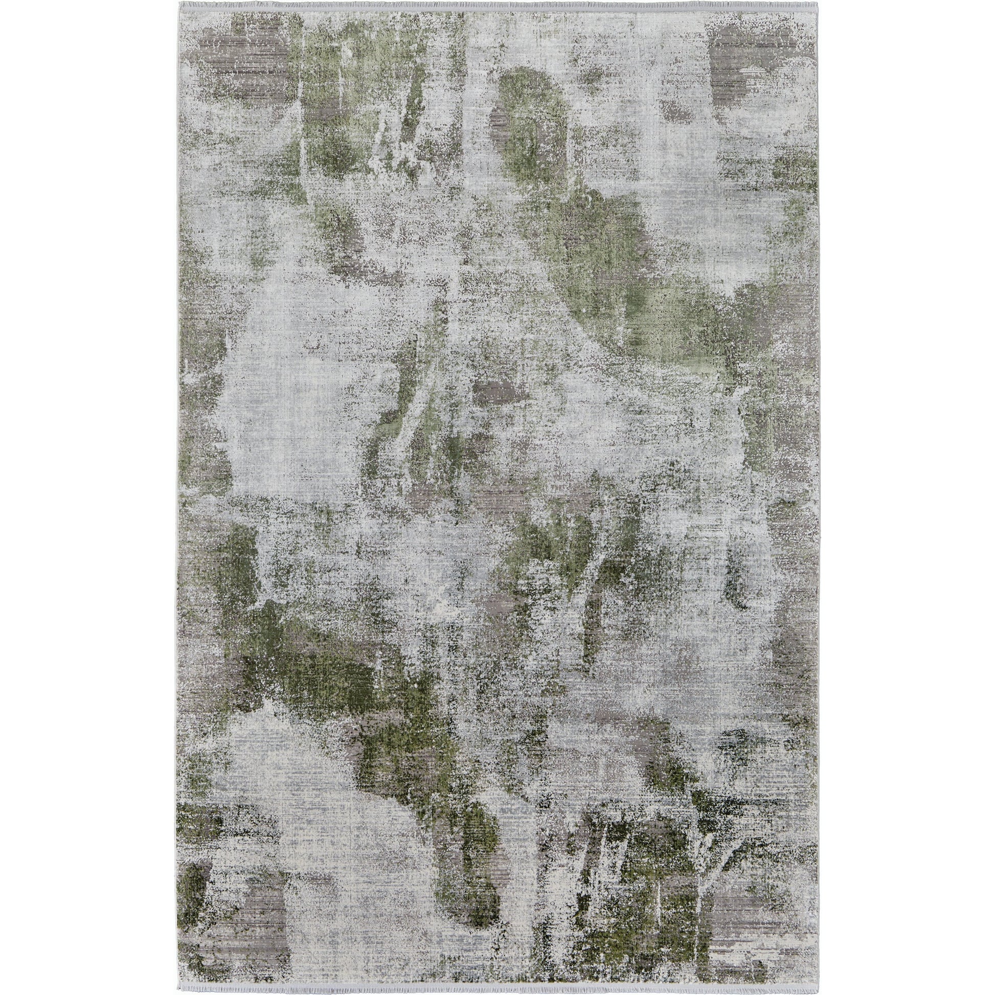 Cadiz Ikat Rug - 86639N5F by Feizy in gray, green, silver. Made from viscose, acrylic in a unique style.