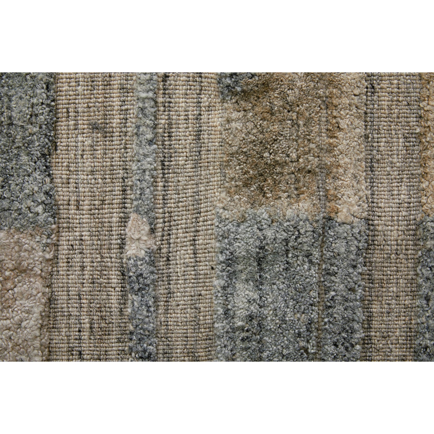 004 SI-2158830,SI-2158831,SI-2158832,SI-2158833,SI-2158834,SI-2158835,SI-2158836 | Closeup | Elias Rug - ELS69FXF by Feizy in brown, blue, tan. Made from viscose, wool in a unique style.