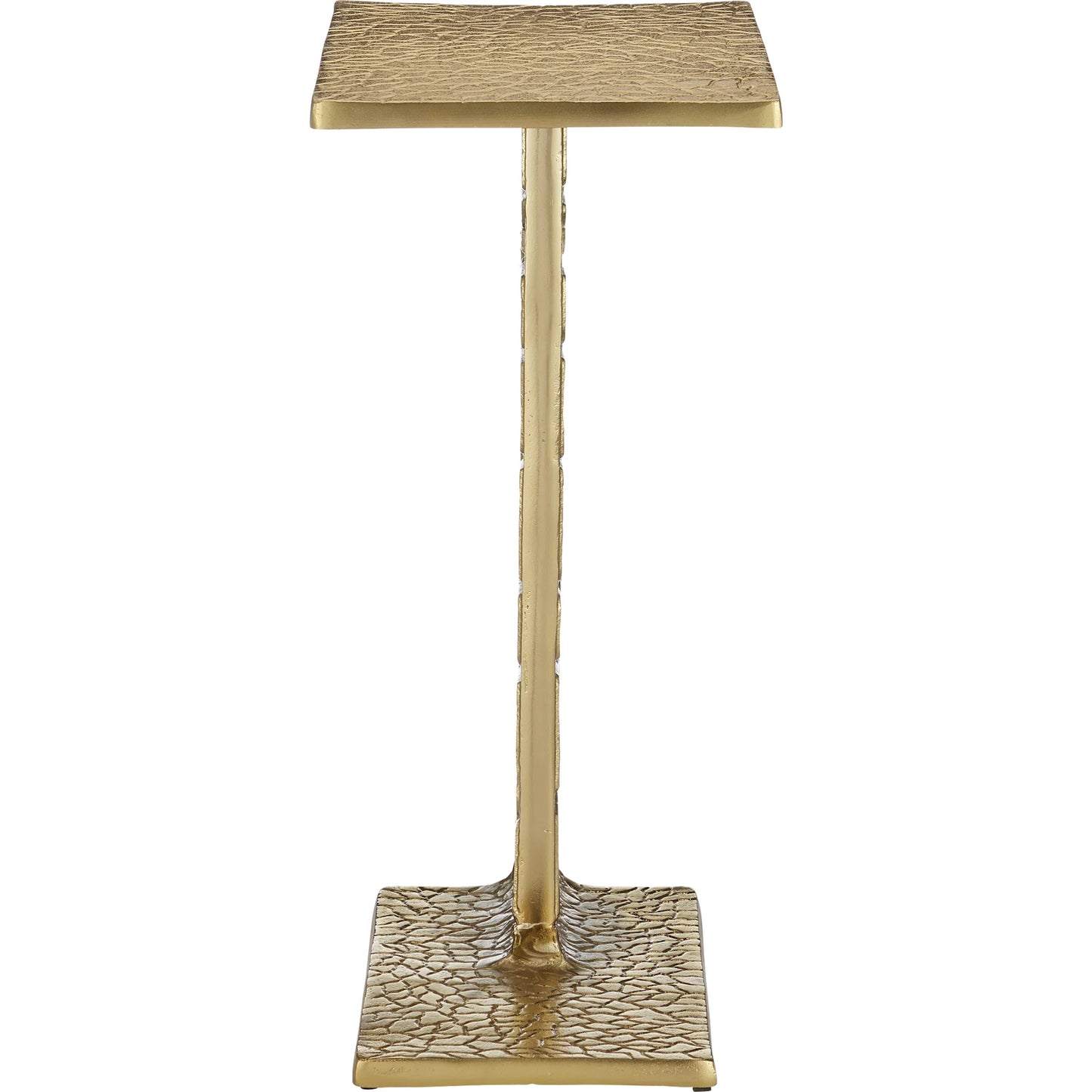 004 SI-2257288 | Additional Silo | Beau Monde C Table by Currey and Company in gold, green. Made from cast aluminum, enamel in a modern style.