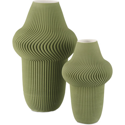 Plisse Vase by Currey and Company. Made from unique in a modern style.