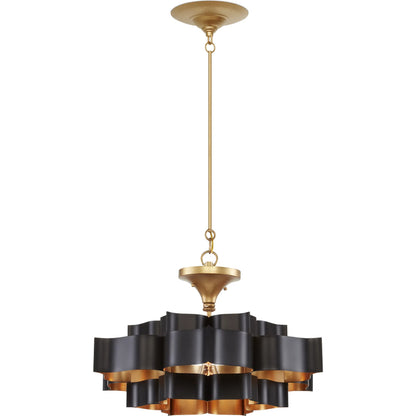 Grand Lotus Chandelier by Currey and Company. Made from unique in a modern style.