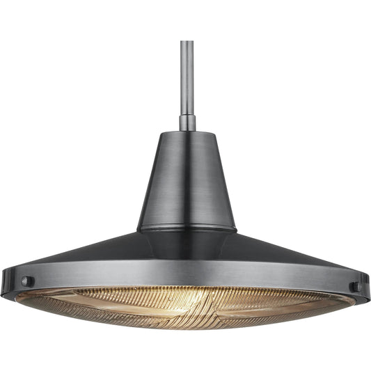 Mariner Outdoor Pendant by Currey and Company. Made from brass, glass in a rustic style.