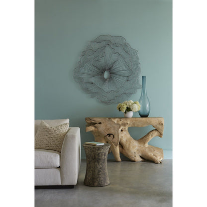 Poppy Flower Wall Art by Phillips Collection. Made from metal in a modern style.