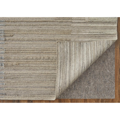Elias Rug - ELS69FXF by Feizy in brown, blue, tan. Made from viscose, wool in a unique style.