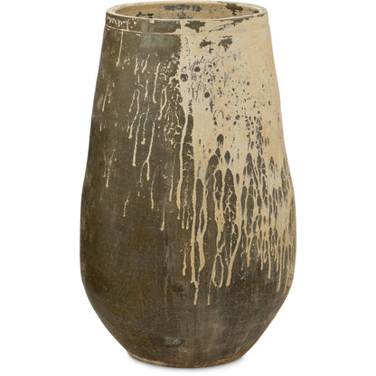 Capaci Antique Planter by Currey and Company. Made from terracotta in a transitional style.