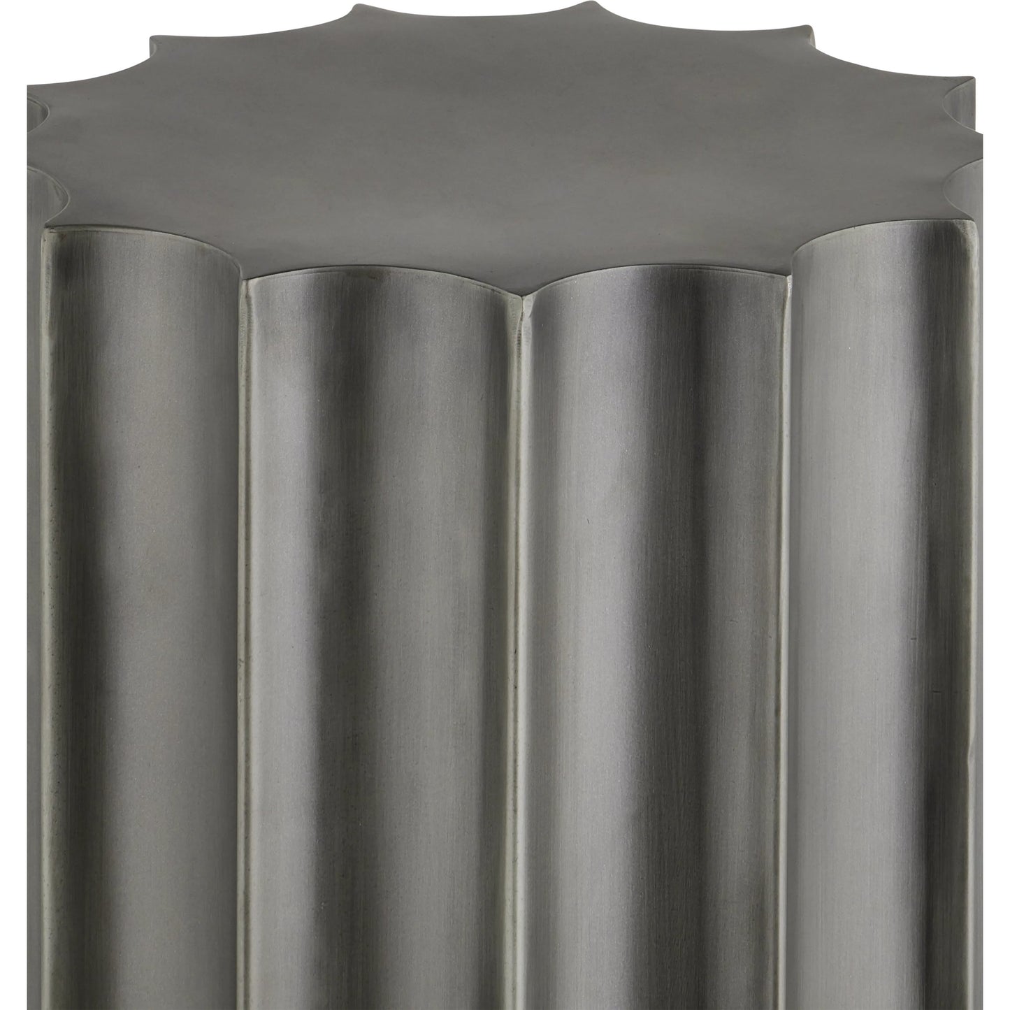 002 SI-2191756 | Additional Silo | Kanti Accent Table by Currey and Company in graphite. Made from iron in a modern style.
