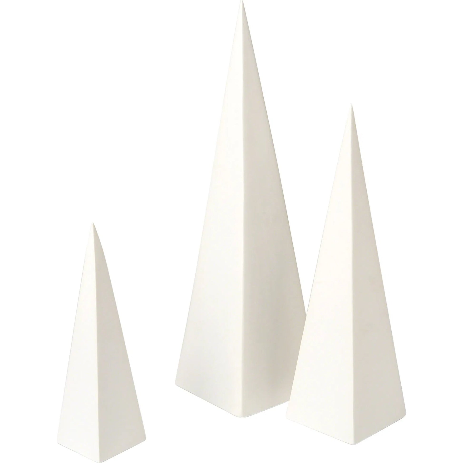 Pyramid Objet by Global Views. Made from ceramic in a eclectic & global style.