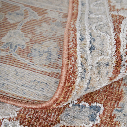 Pasha Transitional & Botanical Rug - 39M7F by Feizy. Made from polyester in a unique style.