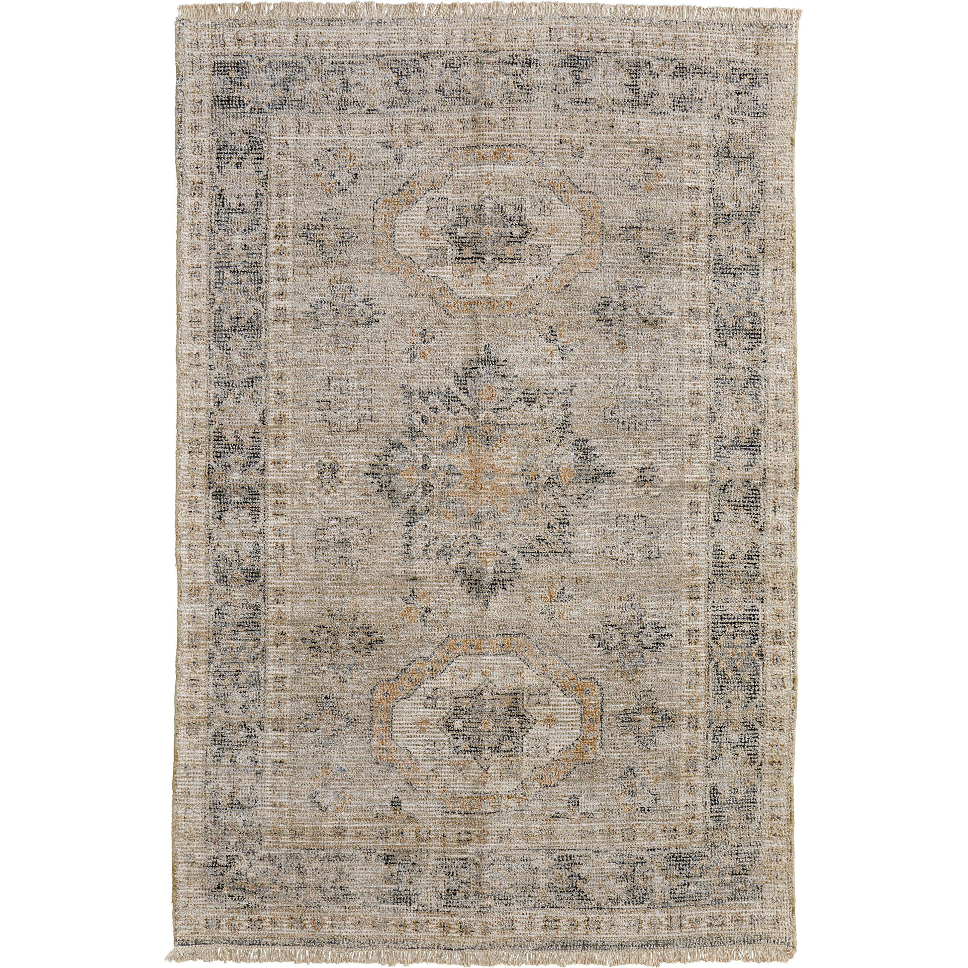 Caldwell Transitional Rug - 8798F by Feizy in tan, gray, gold. Made from wool, viscose in a unique style.