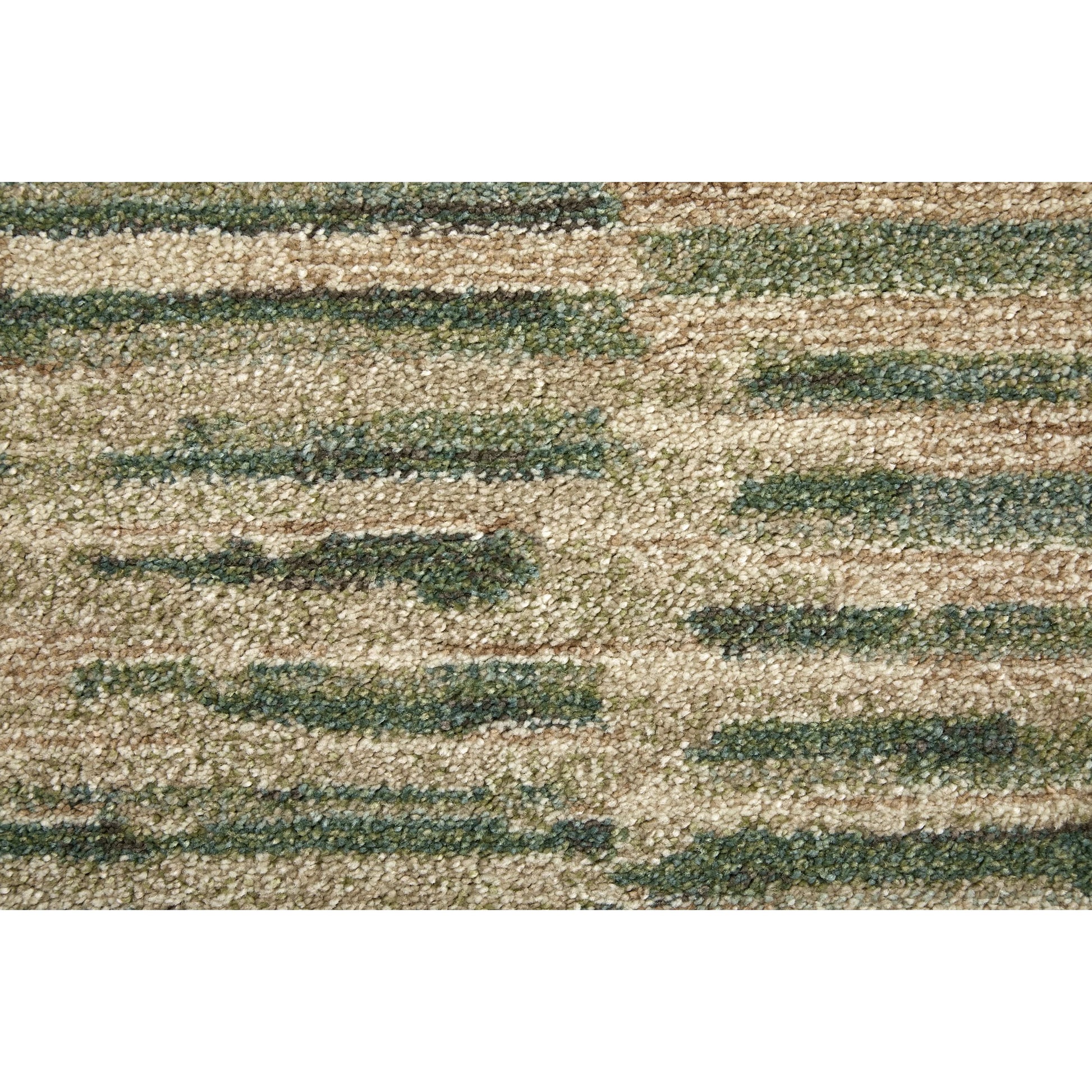 Eden EDN39QYF Rug by Feizy in green, ivory, brown. Made from polypropylene in a unique style.