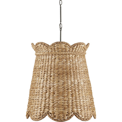 Annabelle Pendant by Currey and Company. Made from wrought iron in a cottage & farmhouse style.