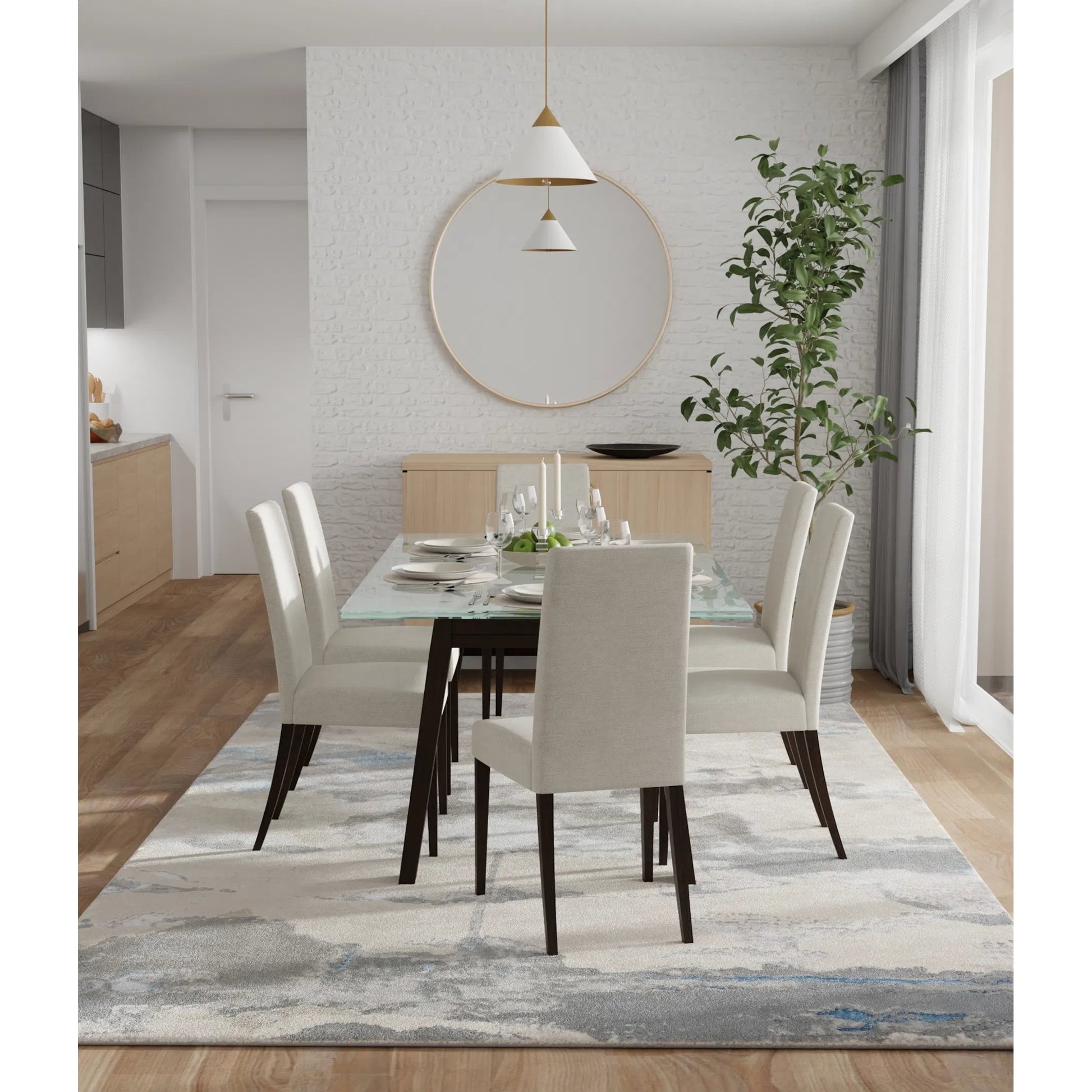 Azure Rug - AZR3525F by Feizy in ivory, gray, blue. Made from polyester, polypropylene in a unique style.