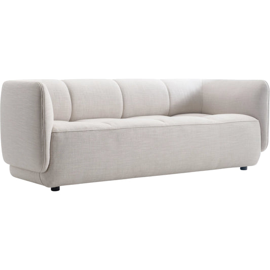 Loft Mercer Fabric Sofa by Bernhardt in white. Made from fabric in a unique style.