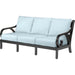 Monterey Outdoor Sofa by Sunset West in browns. Made from aluminum in a cottage & farmhouse style.