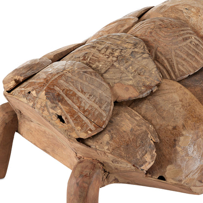 Turtle Set by Currey and Company in natural. Made from wood in a rustic style.