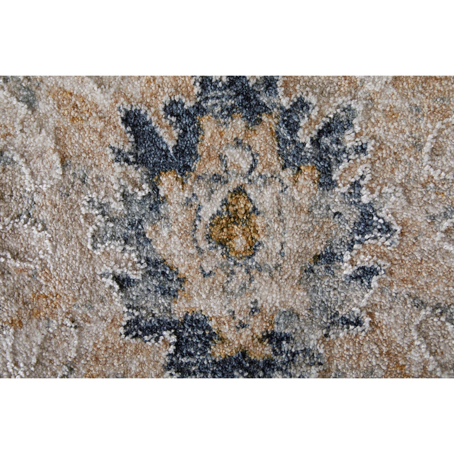 005 SI-2129600,SI-2129601,SI-2129602,SI-2129603,SI-2129604,SI-2129605 | Closeup | Pasha Transitional & Botanical Rug - 39M7F by Feizy. Made from polyester in a unique style.