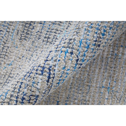 Caldwell Transitional Rug - 8108F by Feizy in gray, blue, ivory. Made from wool, viscose in a unique style.