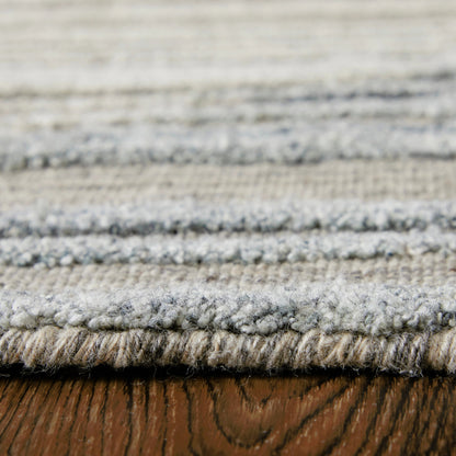Elias Rug - ELS69FXF by Feizy in brown, blue, tan. Made from viscose, wool in a unique style.