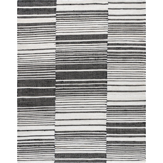 Diane Rug - 484251 by Livabliss in light silver, dark grey, black, silver. Made from jute in a unique style.