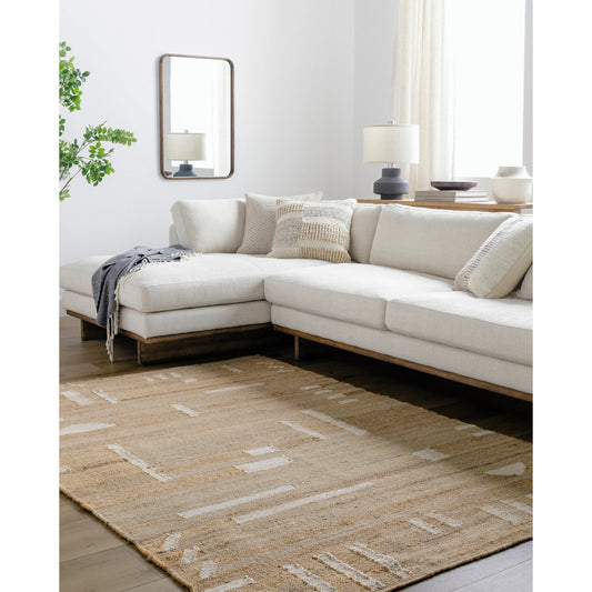 Diane Rug - 484269 by Livabliss in natural, khaki. Made from jute in a unique style.