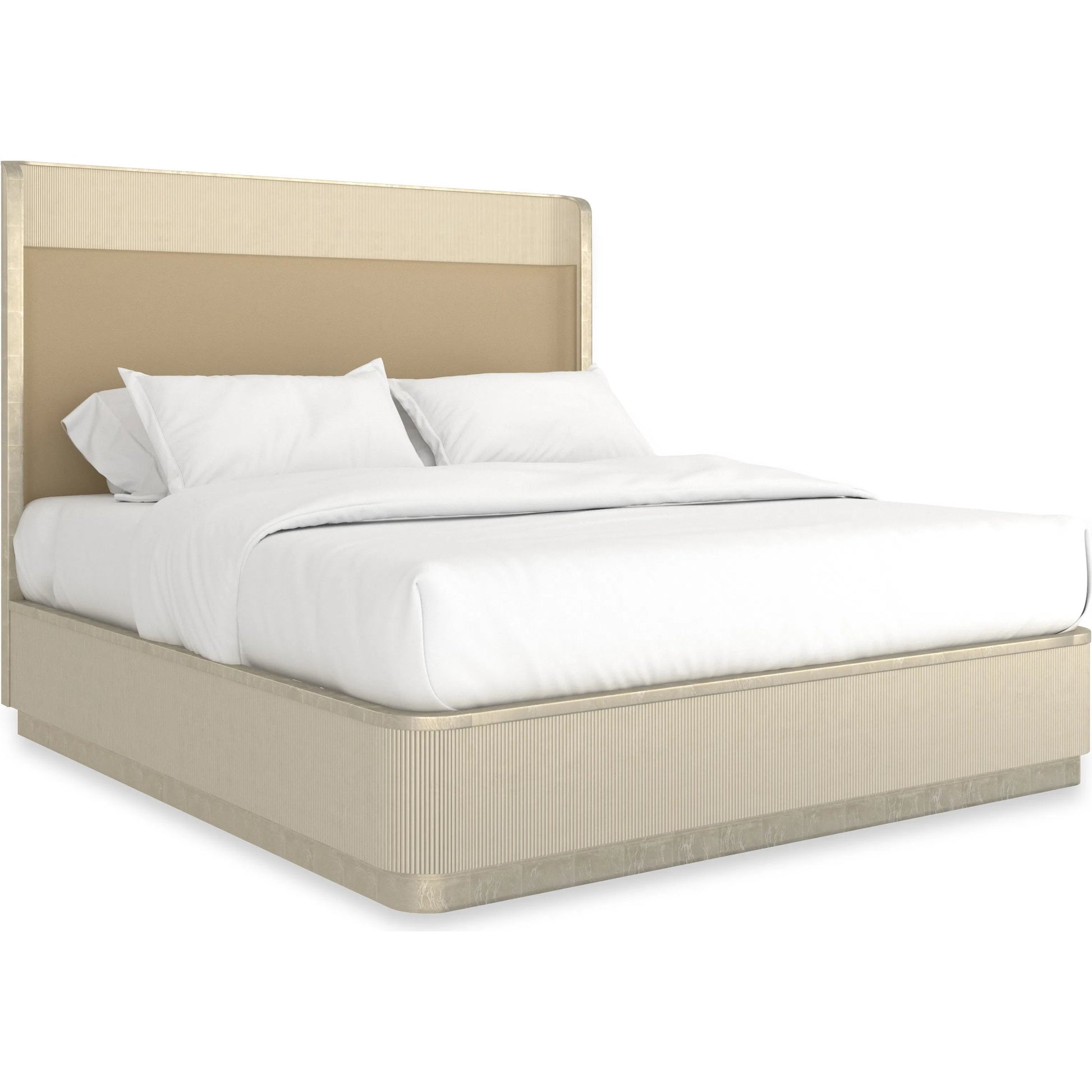 Fall in Love Bed by Caracole. Made from birch in a transitional style.