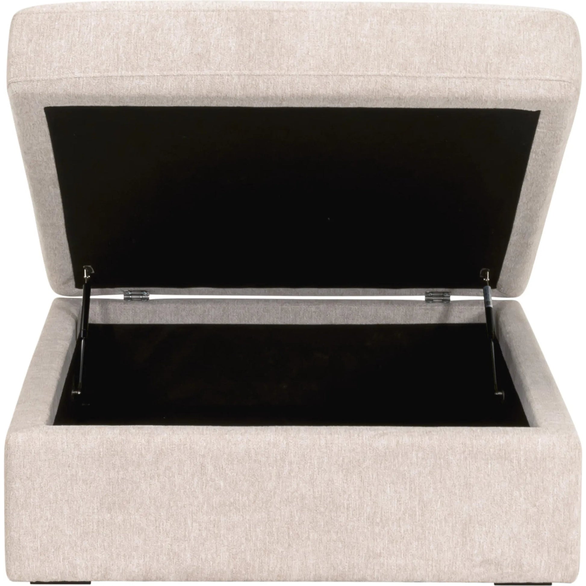 Daley Storage Ottoman by Essentials For Living in livesmart halifax ivory, espresso. Made from solid oak wood, mdf, plywood in a modern style.