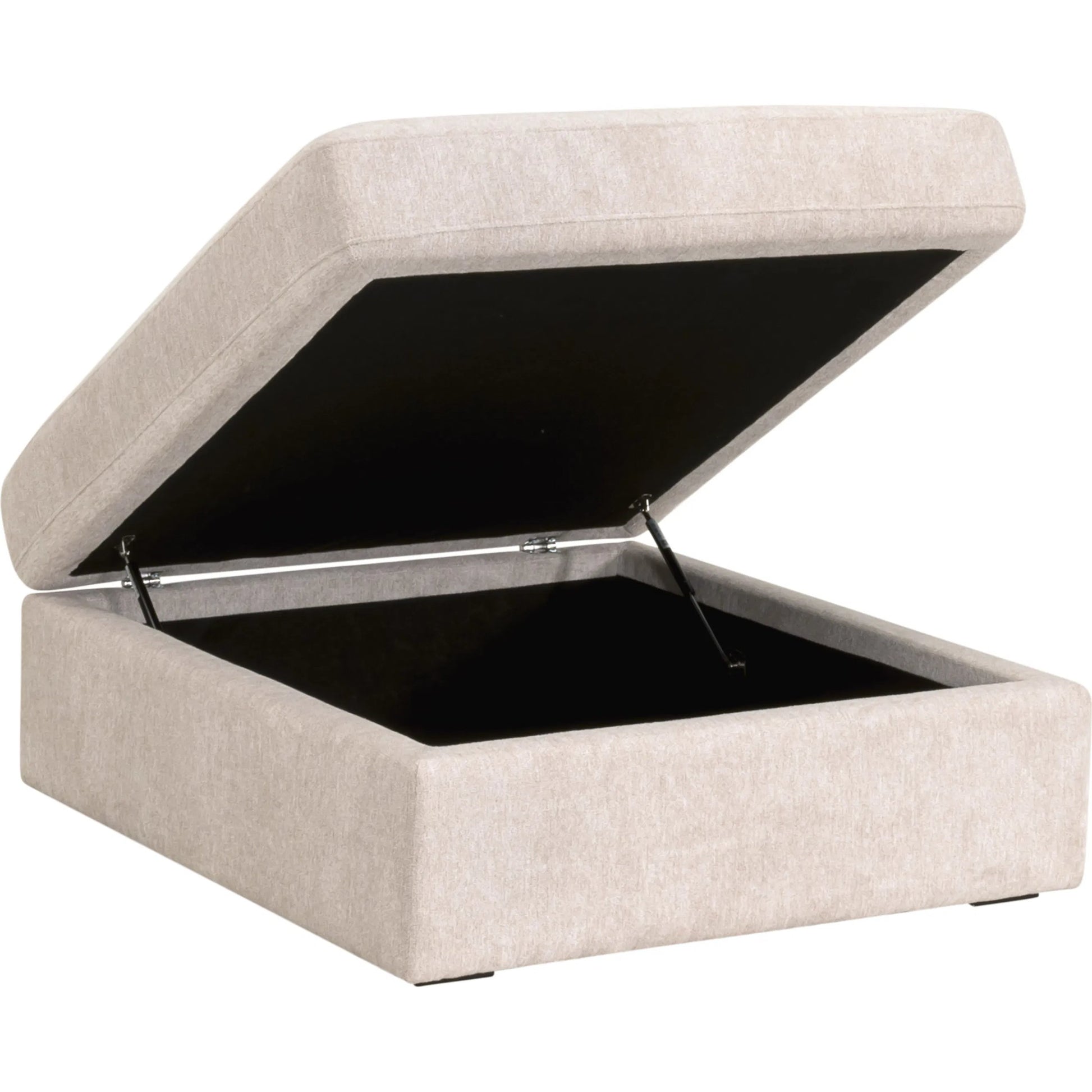 Daley Storage Ottoman by Essentials For Living in livesmart halifax ivory, espresso. Made from solid oak wood, mdf, plywood in a modern style.