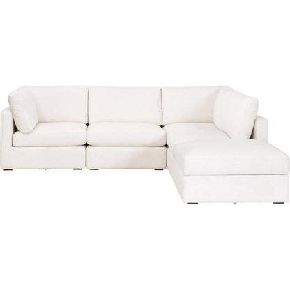 Daley Storage Ottoman by Essentials For Living in livesmart halifax ivory, espresso. Made from solid oak wood, mdf, plywood in a modern style.