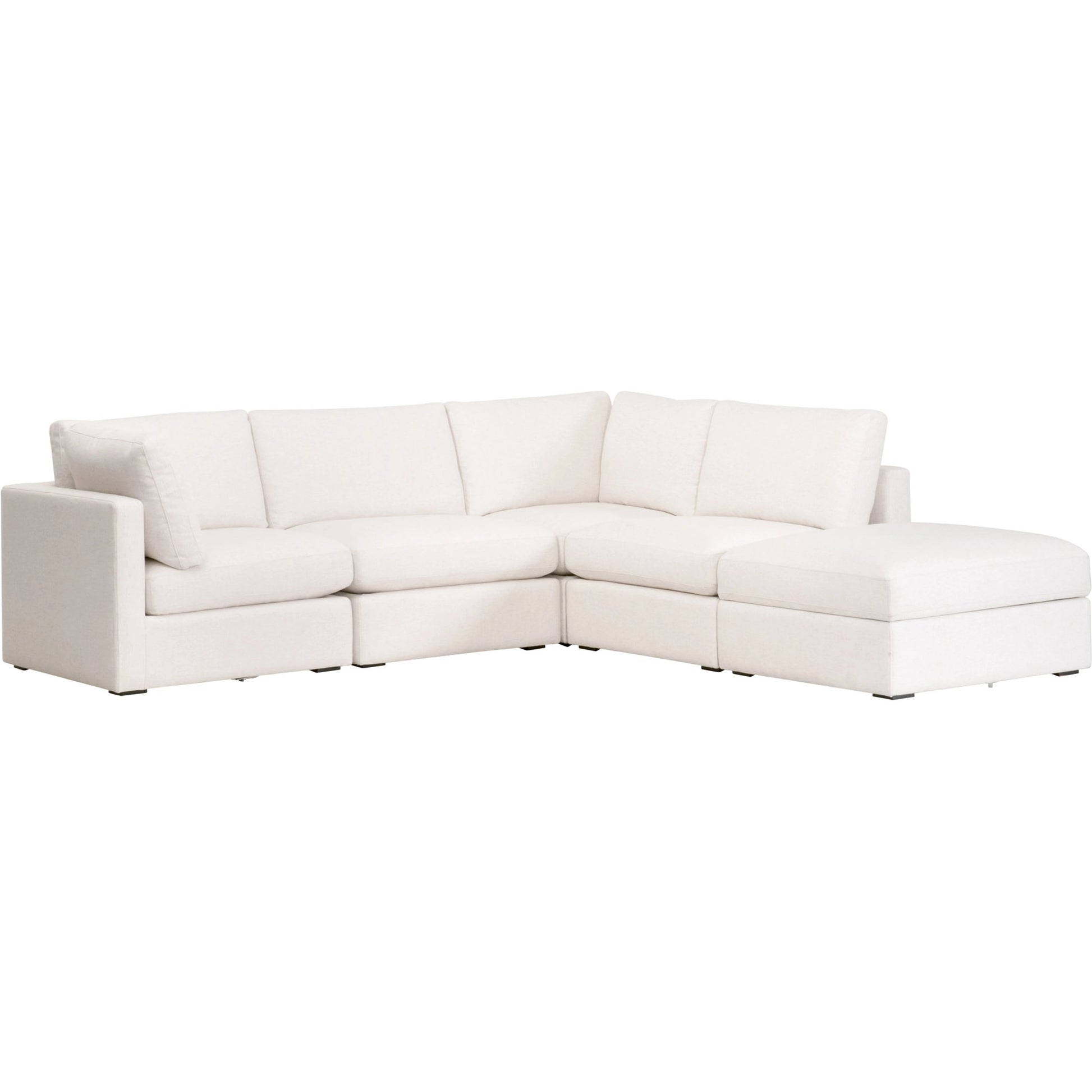 Daley Storage Ottoman by Essentials For Living in livesmart halifax ivory, espresso. Made from solid oak wood, mdf, plywood in a modern style.