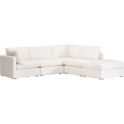 Daley Storage Ottoman by Essentials For Living in livesmart halifax ivory, espresso. Made from solid oak wood, mdf, plywood in a modern style.