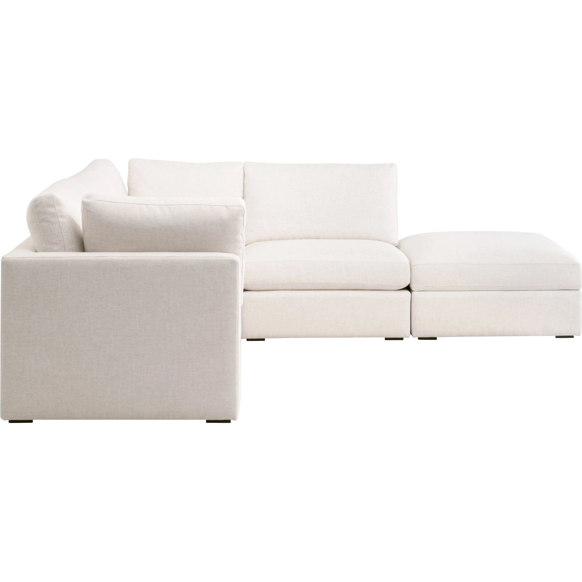 Daley Storage Ottoman by Essentials For Living in livesmart halifax ivory, espresso. Made from solid oak wood, mdf, plywood in a modern style.