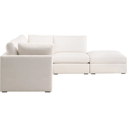 Daley Storage Ottoman by Essentials For Living in livesmart halifax ivory, espresso. Made from solid oak wood, mdf, plywood in a modern style.