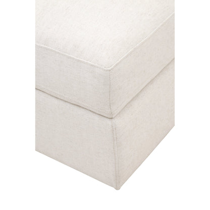 Daley Storage Ottoman by Essentials For Living in livesmart halifax ivory, espresso. Made from solid oak wood, mdf, plywood in a modern style.