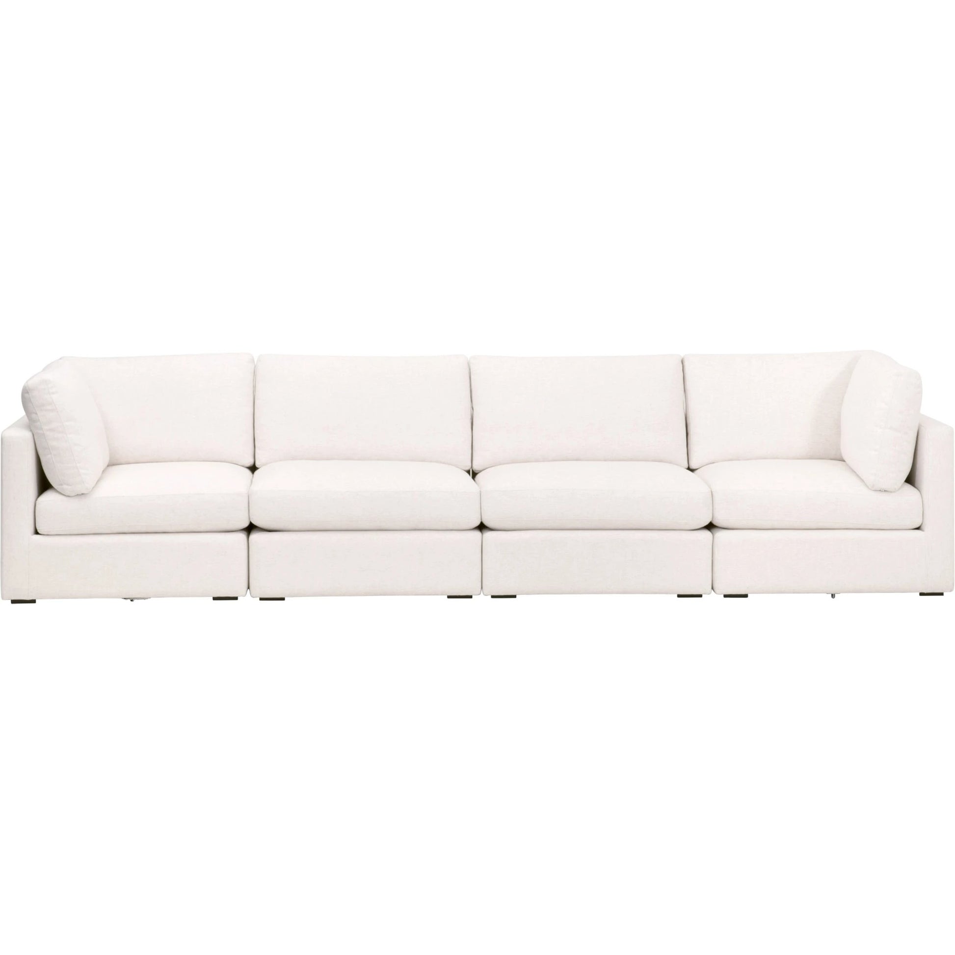 Daley Corner Chair by Essentials For Living in livesmart halifax ivory, espresso. Made from solid oak wood, mdf, plywood in a modern style.