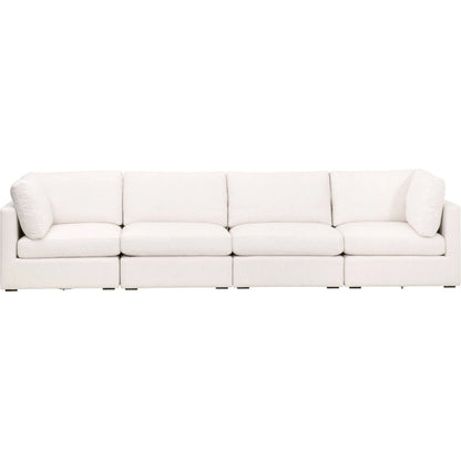 Daley Corner Chair by Essentials For Living in livesmart halifax ivory, espresso. Made from solid oak wood, mdf, plywood in a modern style.