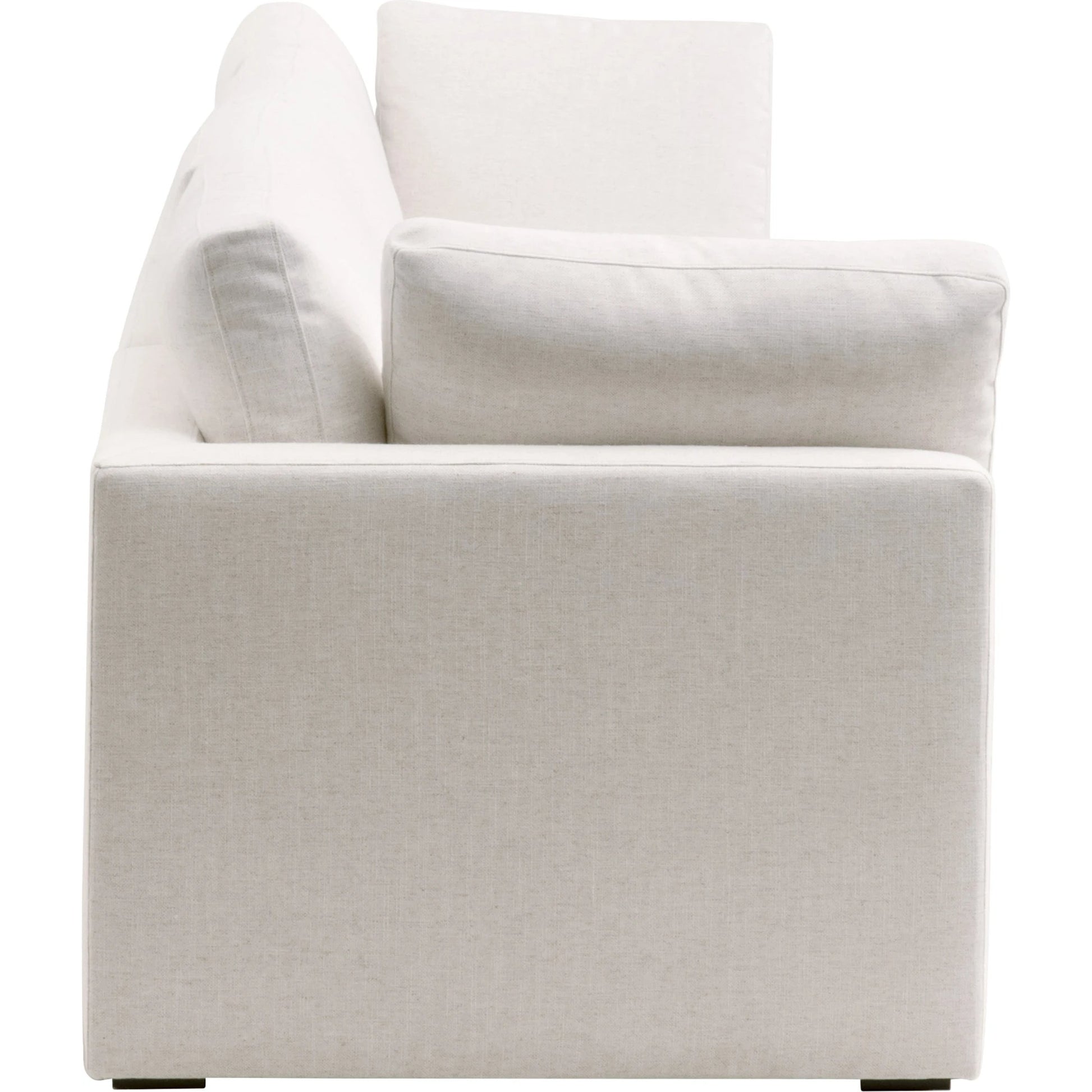 Daley Corner Chair by Essentials For Living in livesmart halifax ivory, espresso. Made from solid oak wood, mdf, plywood in a modern style.