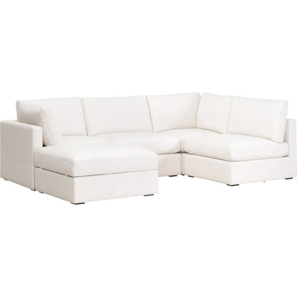 Daley Storage Ottoman by Essentials For Living in livesmart halifax ivory, espresso. Made from solid oak wood, mdf, plywood in a modern style.