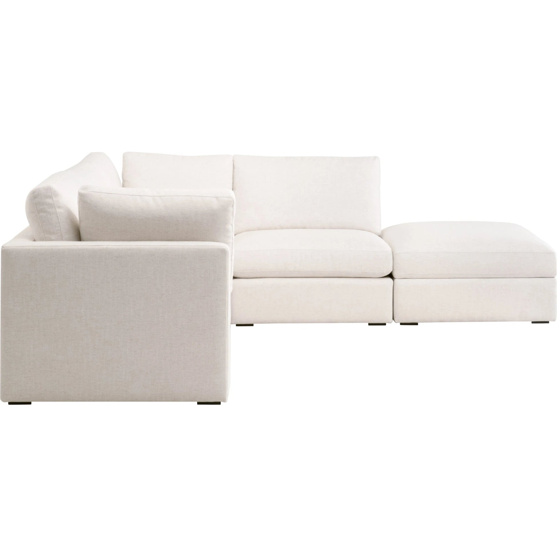 Daley Storage Ottoman by Essentials For Living in livesmart halifax ivory, espresso. Made from solid oak wood, mdf, plywood in a modern style.