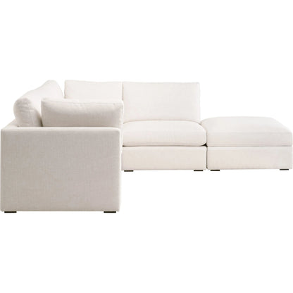 Daley Storage Ottoman by Essentials For Living in livesmart halifax ivory, espresso. Made from solid oak wood, mdf, plywood in a modern style.