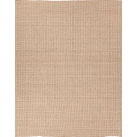 Dante Facet DAN02 Rug by Jaipur Living in tan. Made from 100% pet yarn in a unique style.