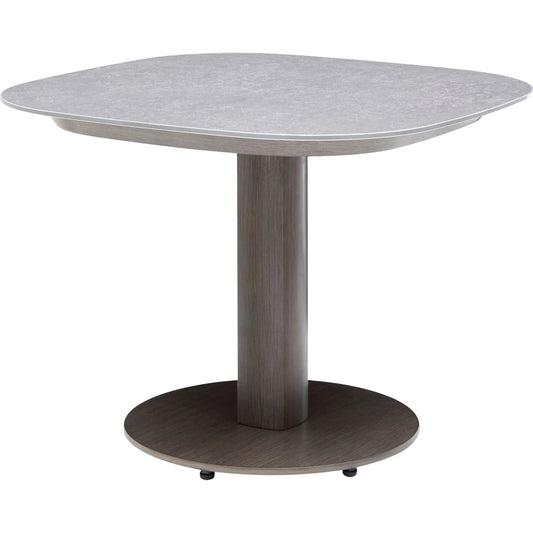 Daniella Coffee Table by Surya in gray. Made from stone, aluminum in a transitional style.