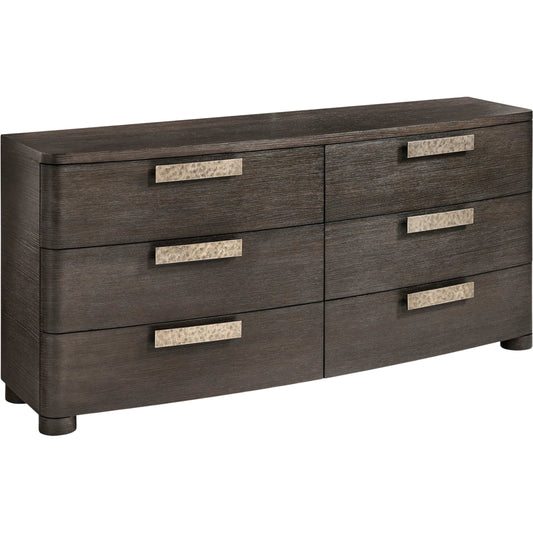 001 SI-2626345 | Primary Silo | Geneve Dresser by Bernhardt in brown. Made from wood, metal in a unique style.