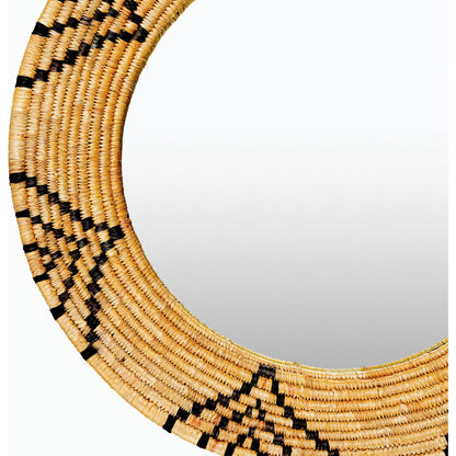 Dastkar - 27385 by Livabliss in tan, black. Made from moonj grass, metal in a eclectic & global style.