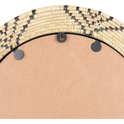 Dastkar - 27385 by Livabliss in tan, black. Made from moonj grass, metal in a eclectic & global style.