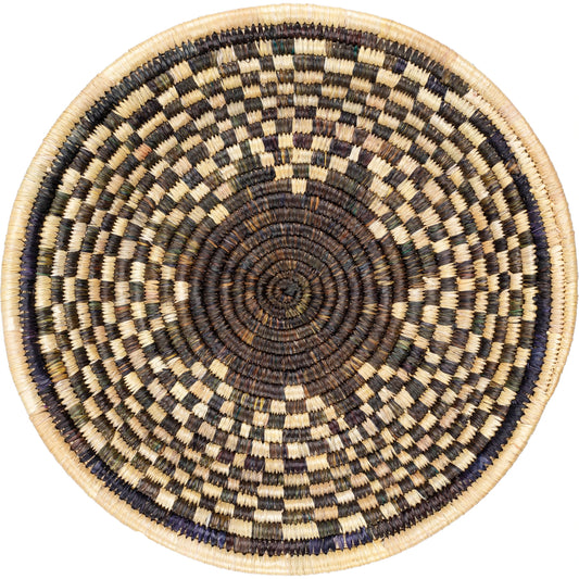 Dastkar - 27383 by Livabliss in tan, black and hand finished. Made from seagrass in a eclectic & global style.