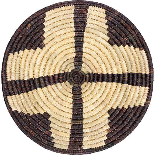 Dastkar - 27384 by Livabliss in tan, black and hand finished. Made from seagrass in a eclectic & global style.