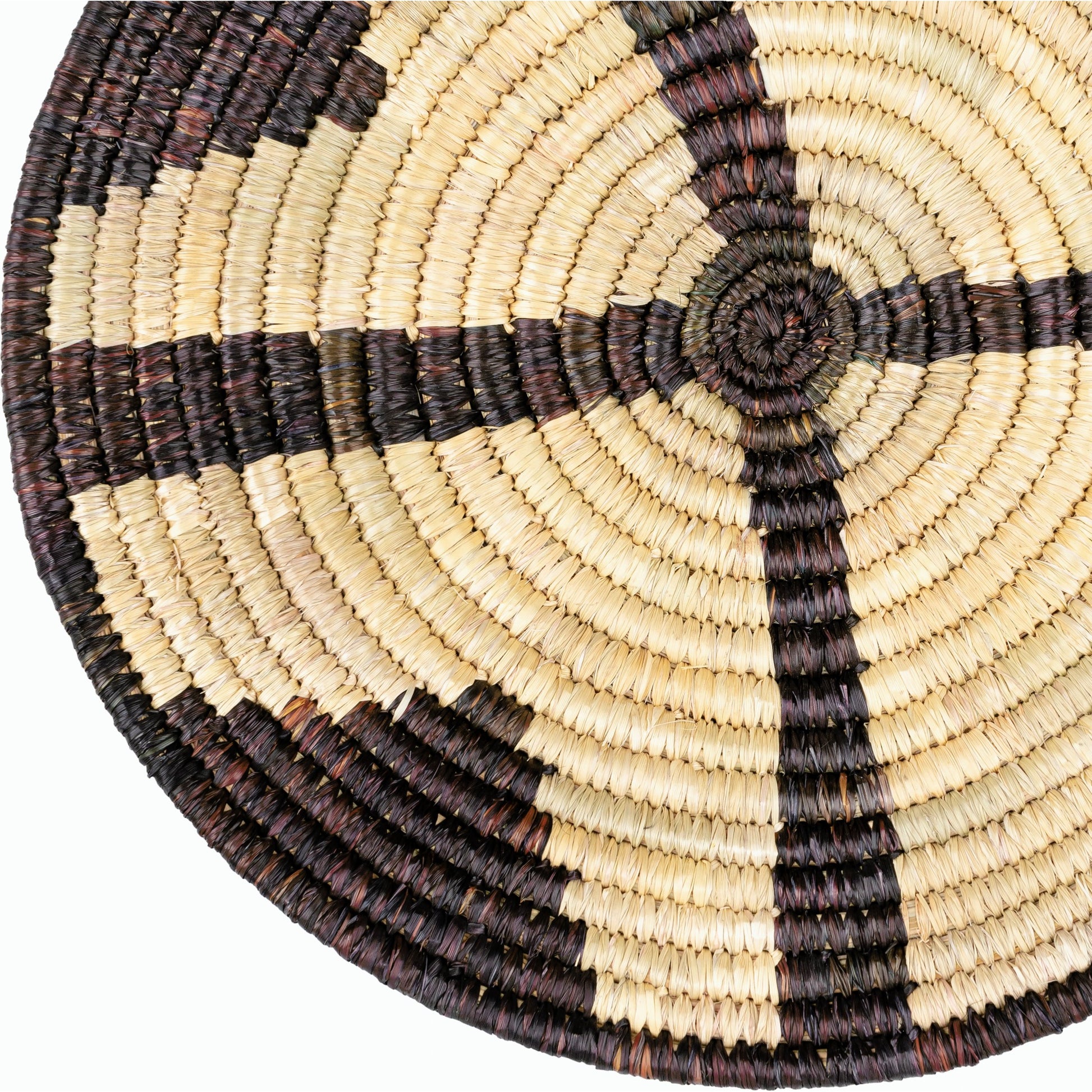 Dastkar - 27384 by Livabliss in tan, black and hand finished. Made from seagrass in a eclectic & global style.