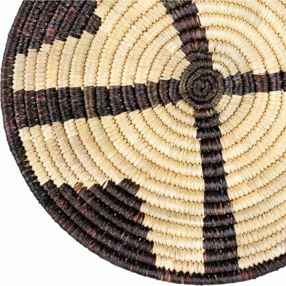 Dastkar - 27384 by Livabliss in tan, black and hand finished. Made from seagrass in a eclectic & global style.