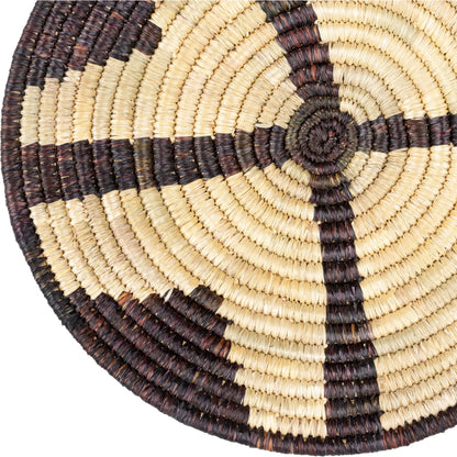 Dastkar - 27384 by Livabliss in tan, black and hand finished. Made from seagrass in a eclectic & global style.